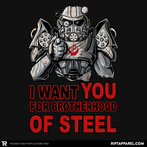 I want you for Brotherhood of Steel - Collection Image - RIPT Apparel