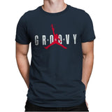 Ash Groovy - Mens Premium T-Shirts RIPT Apparel Small / Indigo