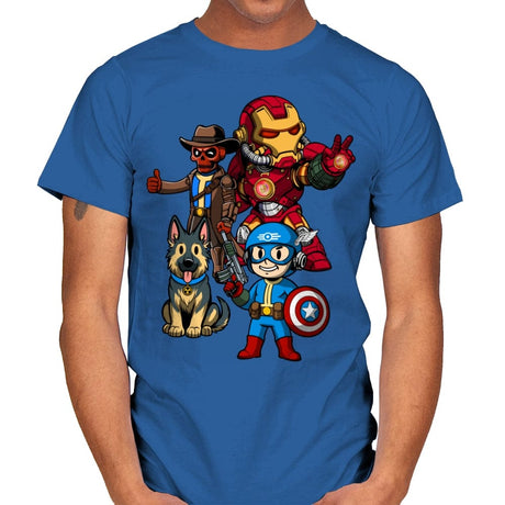 Avengers of the Wasteland - Mens T-Shirts RIPT Apparel Small / Royal