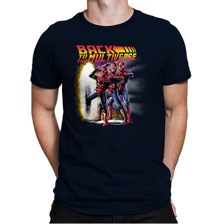 Back to the Multiverse - Best Seller - Mens Premium T-Shirts RIPT Apparel Small / Midnight Navy