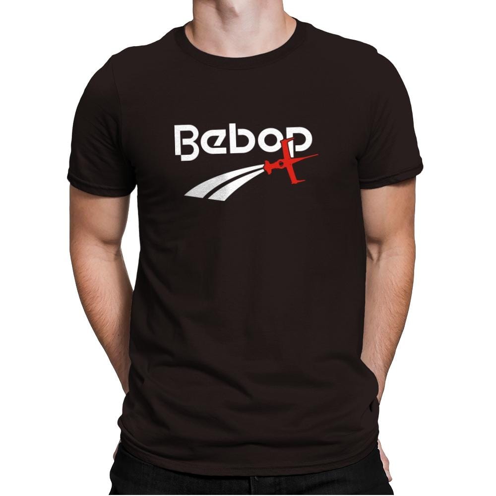 Bebop Athletic Exclusive - Mens Premium T-Shirts RIPT Apparel Small / Dark Chocolate