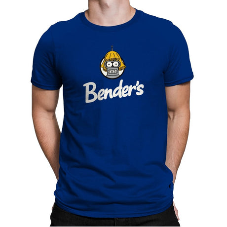 Bender's - Mens Premium T-Shirts RIPT Apparel Small / Royal