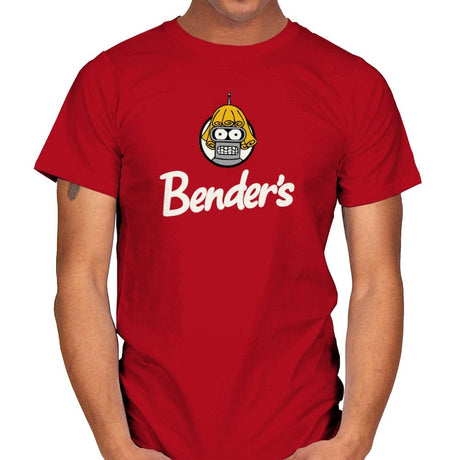 Bender's - Mens T-Shirts RIPT Apparel Small / Red