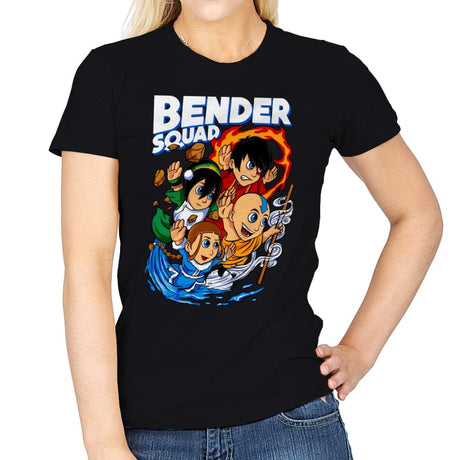 Bender Squad - Womens T-Shirts RIPT Apparel Small / Black