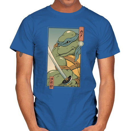 Blue Kame Ninja - Mens T-Shirts RIPT Apparel Small / Royal