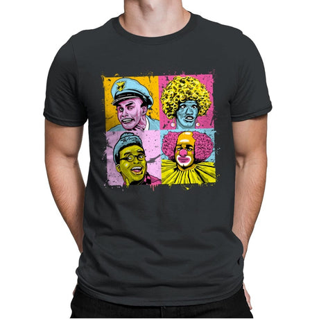 Colorful Characters - Best Seller - Mens Premium T-Shirts RIPT Apparel Small / Heavy Metal