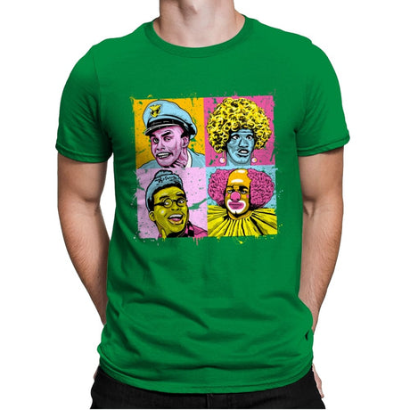 Colorful Characters - Best Seller - Mens Premium T-Shirts RIPT Apparel Small / Kelly