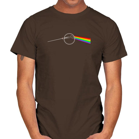 Dark Side of... That's NO MOON! Exclusive - Mens T-Shirts RIPT Apparel Small / Dark Chocolate