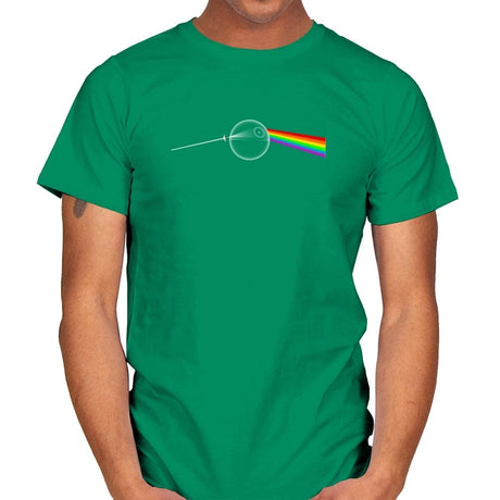 Dark Side of... That's NO MOON! Exclusive - Mens T-Shirts RIPT Apparel Small / Kelly Green