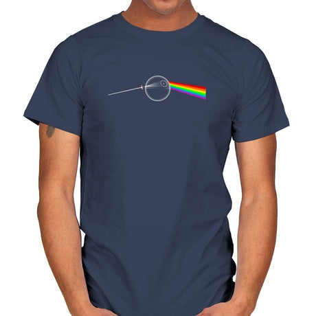 Dark Side of... That's NO MOON! Exclusive - Mens T-Shirts RIPT Apparel Small / Navy