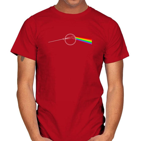 Dark Side of... That's NO MOON! Exclusive - Mens T-Shirts RIPT Apparel Small / Red