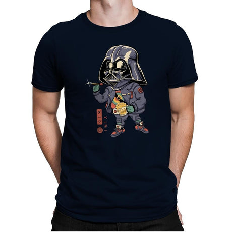 Darts Vader - Mens Premium T-Shirts RIPT Apparel Small / Midnight Navy