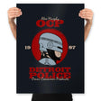Detroit Police - Prints Posters RIPT Apparel 18x24 / Black