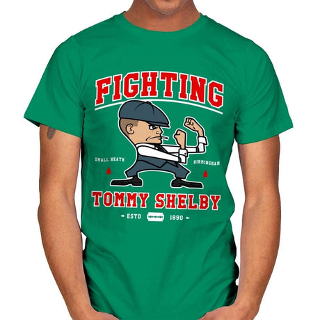 Fighting Shelby - Mens T-Shirts RIPT Apparel Small / Kelly Green