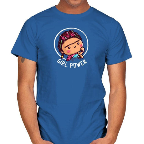 Frida Power - Mens T-Shirts RIPT Apparel Small / Royal