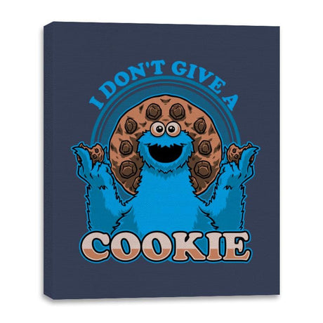 Give a Cookie - Canvas Wraps Canvas Wraps RIPT Apparel 16x20 / Navy
