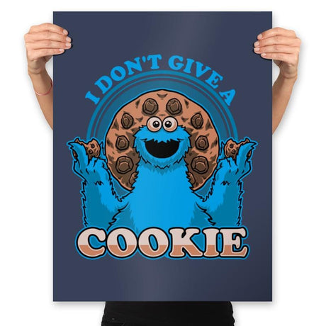 Give a Cookie - Prints Posters RIPT Apparel 18x24 / Navy