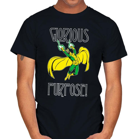 Glorious Purpose - Mens T-Shirts RIPT Apparel Small / Black
