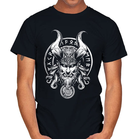 God of Mischief and Trickery - Mens T-Shirts RIPT Apparel Small / Black