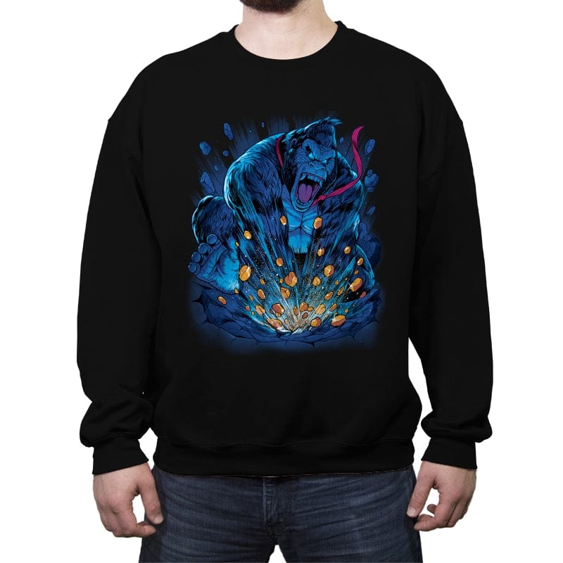 Gold Gorilla - Crew Neck Sweatshirt