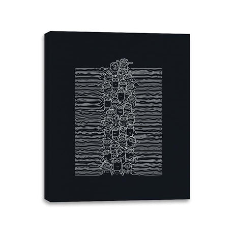 Gru Division - Canvas Wraps Canvas Wraps RIPT Apparel 11x14 / Black