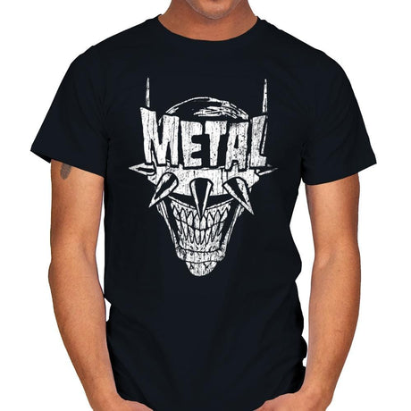 Heavy Metal Laughing-Bat - Anytime - Mens T-Shirts RIPT Apparel Small / Black