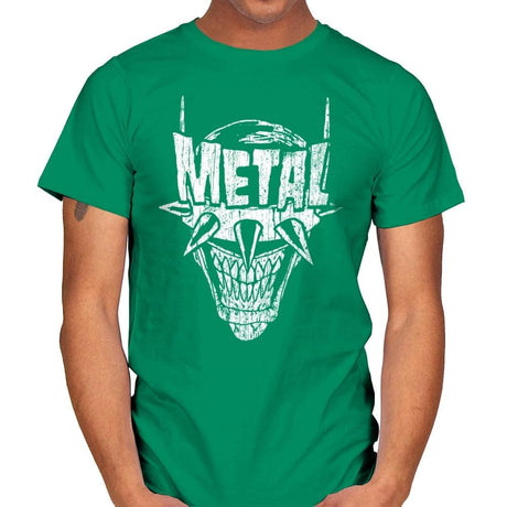 Heavy Metal Laughing-Bat - Anytime - Mens T-Shirts RIPT Apparel Small / Kelly Green