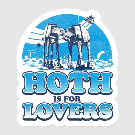 Hoth Is For Lovers Exclusive - Sticker Stickers RIPT Apparel Sticker