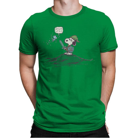 Hound of Hyrule - Mens Premium T-Shirts RIPT Apparel Small / Kelly