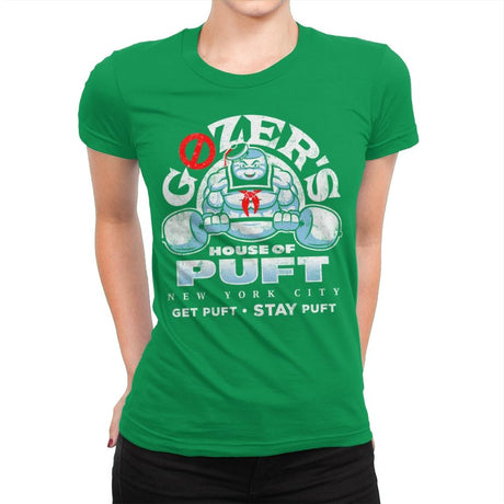 House of Puft - Best Seller - Womens Premium T-Shirts RIPT Apparel Small / Kelly Green