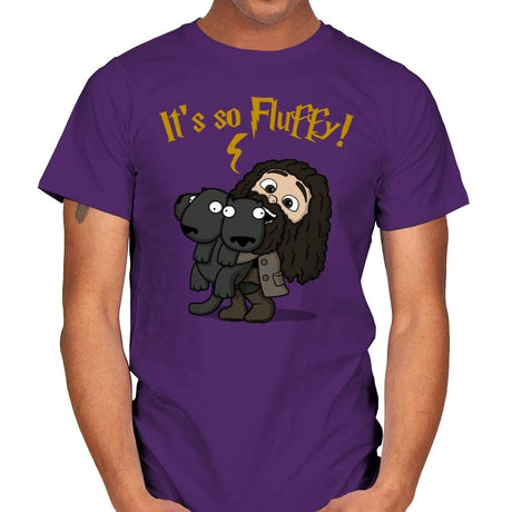 It's So Fluffy! - Raffitees - Mens T-Shirts RIPT Apparel Small / Purple