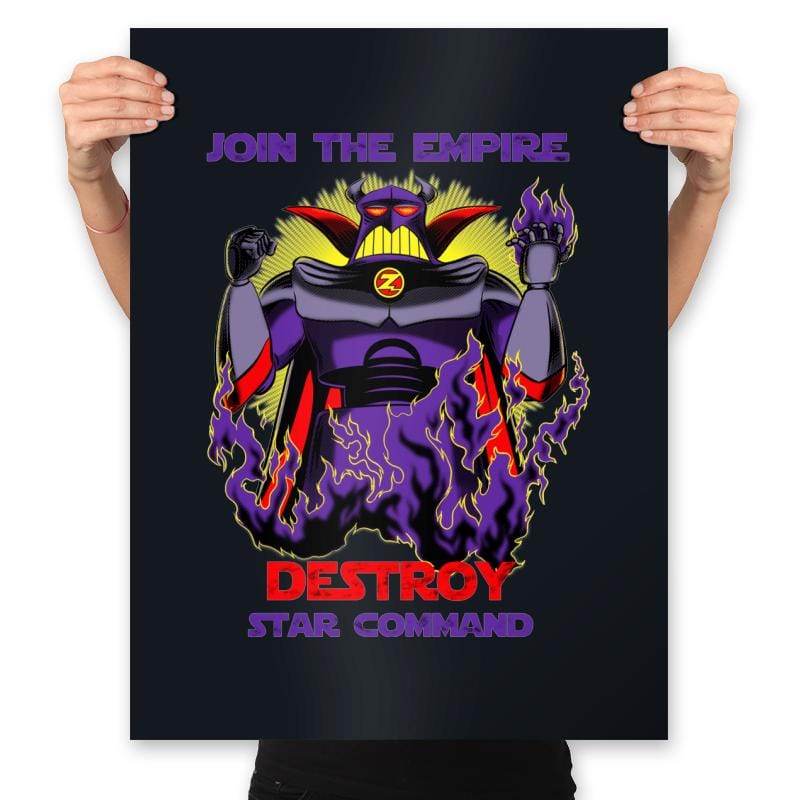 Join The Empire - Prints Posters RIPT Apparel 18x24 / Black