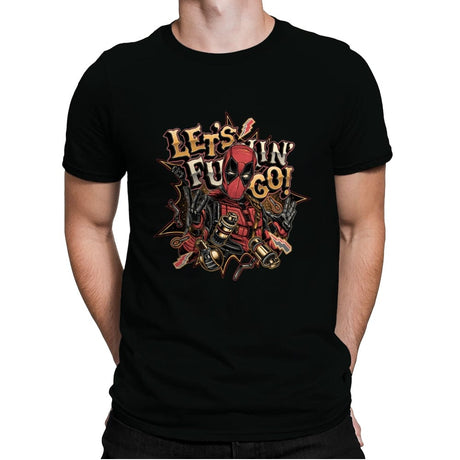 Let’s Freaking Go! - Mens Premium T-Shirts RIPT Apparel Small / Black