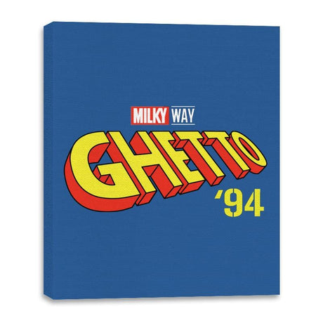 Milkyway Ghetto '94 - Canvas Wraps Canvas Wraps RIPT Apparel 16x20 / Royal