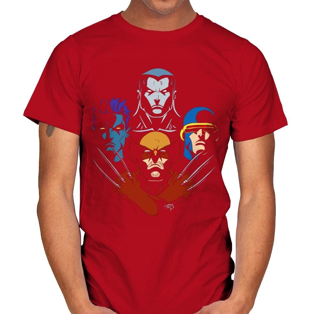 Mutant Rhapsody Exclusive - Mens T-Shirts RIPT Apparel Small / Red