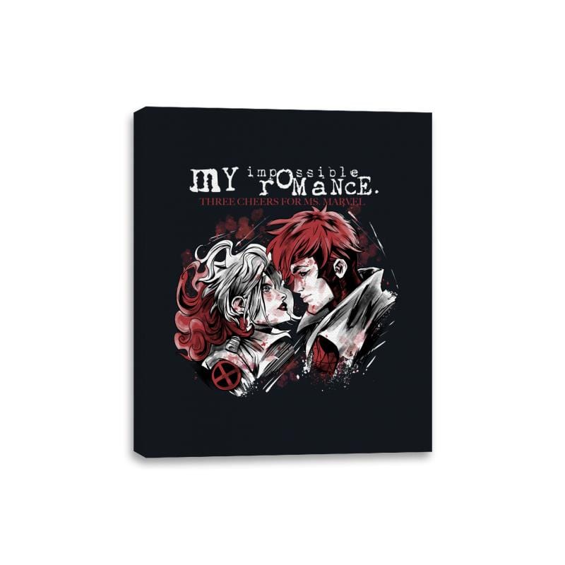 My Impossible Romance Remix - Canvas Wraps Canvas Wraps RIPT Apparel 8x10 / Black