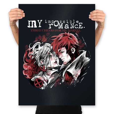 My Impossible Romance Remix - Prints Posters RIPT Apparel 18x24 / Black