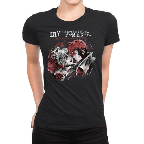 My Impossible Romance Remix - Womens Premium T-Shirts RIPT Apparel Small / Black