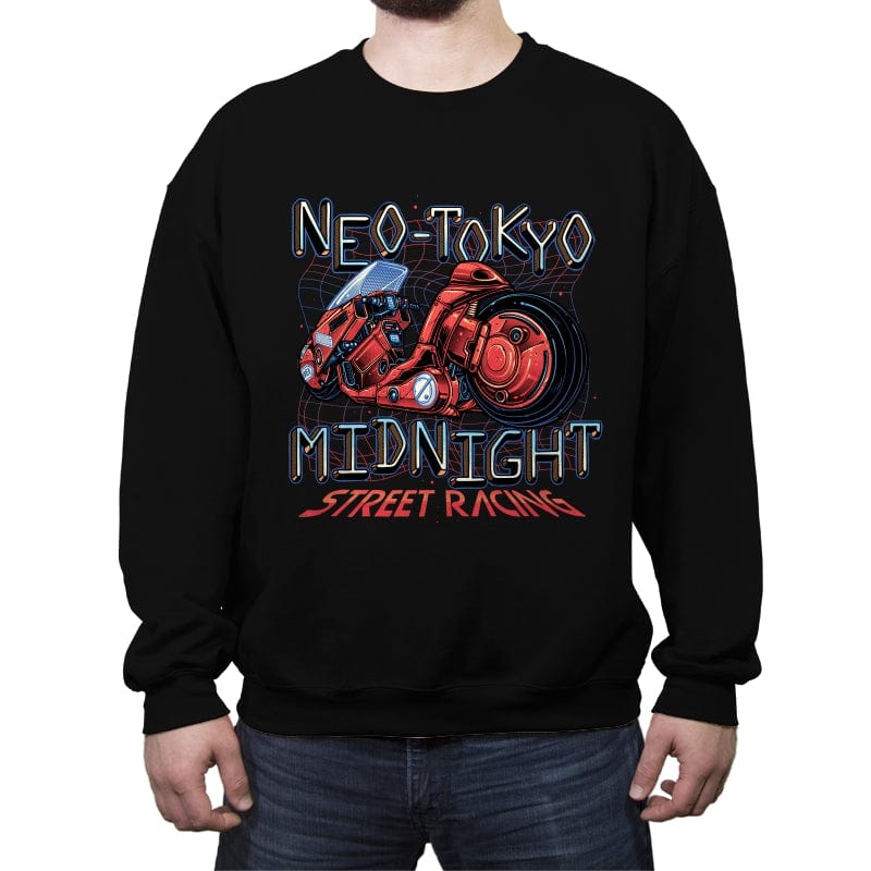 Neo Tokyo Midnight - Crew Neck Sweatshirt