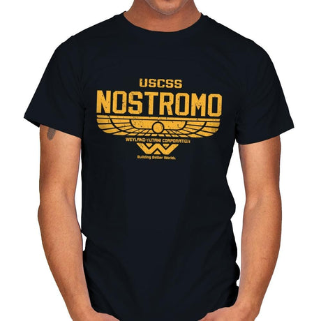 Nostromo - Mens T-Shirts RIPT Apparel Small / Black