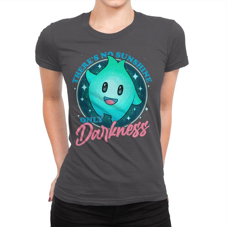 Only Darkness - Best Seller - Womens Premium T-Shirts RIPT Apparel Small / Heavy Metal