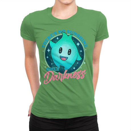 Only Darkness - Best Seller - Womens Premium T-Shirts RIPT Apparel Small / Kelly