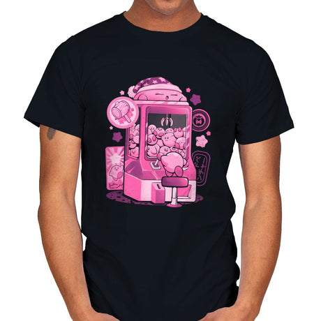 Pink Claw Machine - Mens T-Shirts RIPT Apparel Small / Black