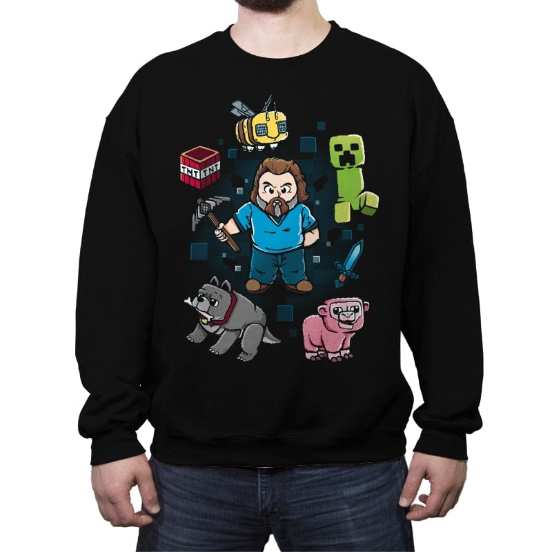 Pixel World - Crew Neck Sweatshirt