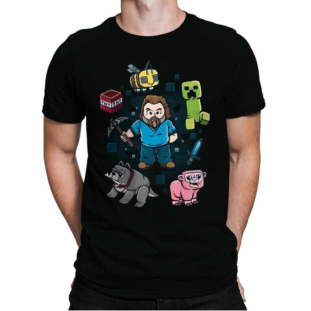 Pixel World - Mens Premium
