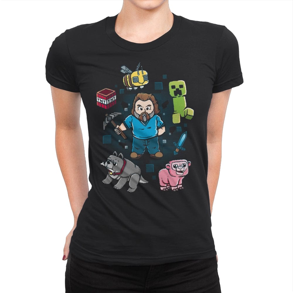 Pixel World - Womens Premium