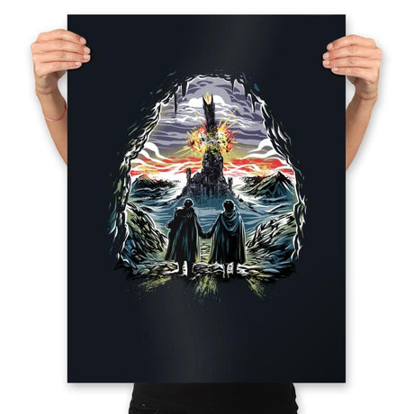 Project One Ring  - Prints Posters RIPT Apparel 18x24 / Black