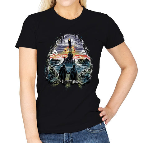 Project One Ring  - Womens T-Shirts RIPT Apparel Small / Black