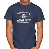 Property of Dark Side - Mens T-Shirts RIPT Apparel Small / Navy