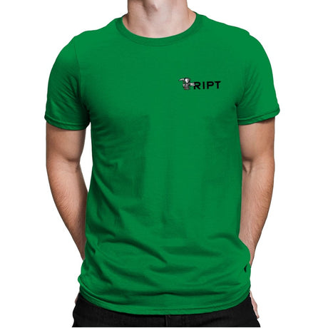 RIPT Reaper Chest Logo - Mens Premium T-Shirts RIPT Apparel Small / Kelly